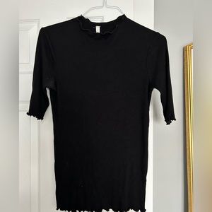 Black maternity top Pinkblush